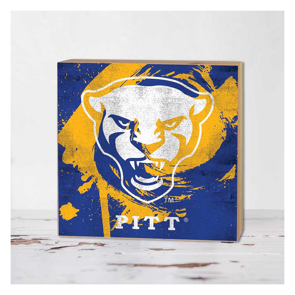 5x5 Block Color Splash Pittsburgh Panthers
