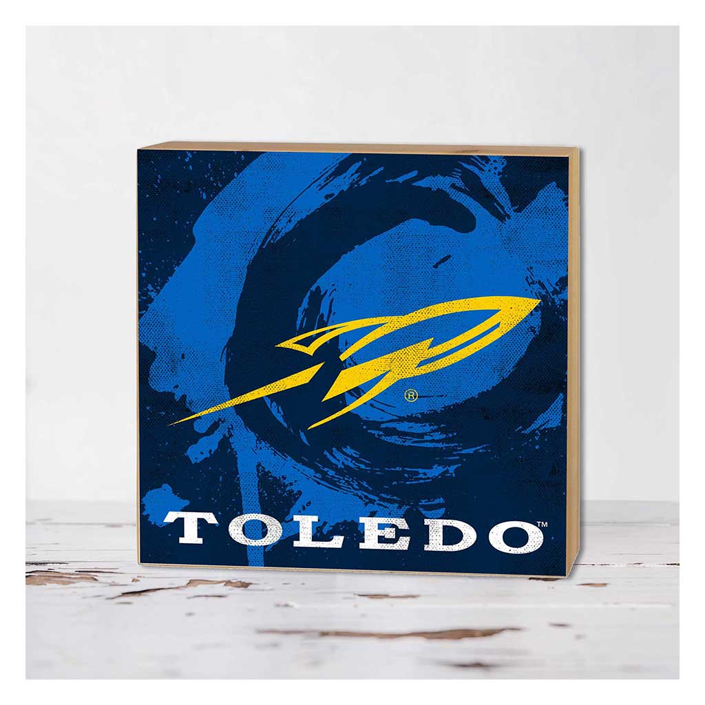 5x5 Block Color Splash Toledo Rockets