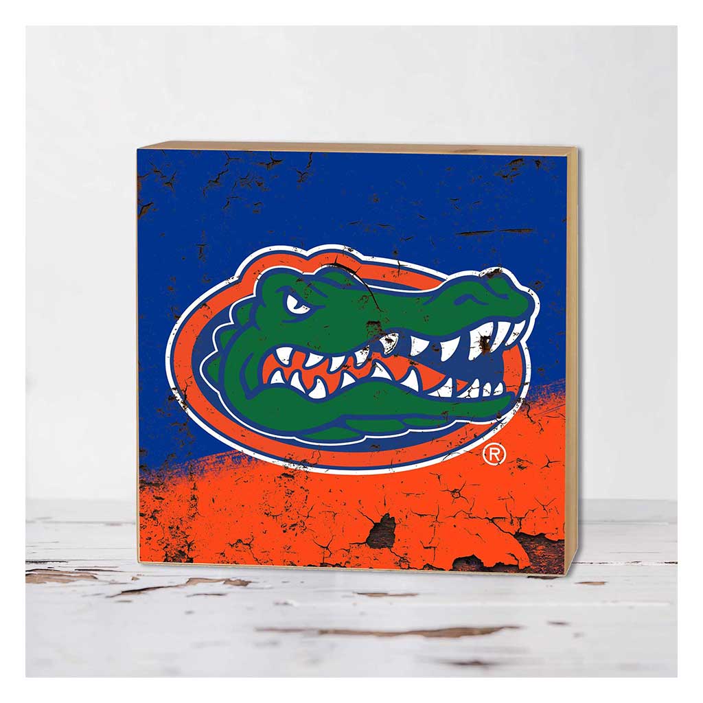 5x5 Block Retro Team Crackle Florida Gators