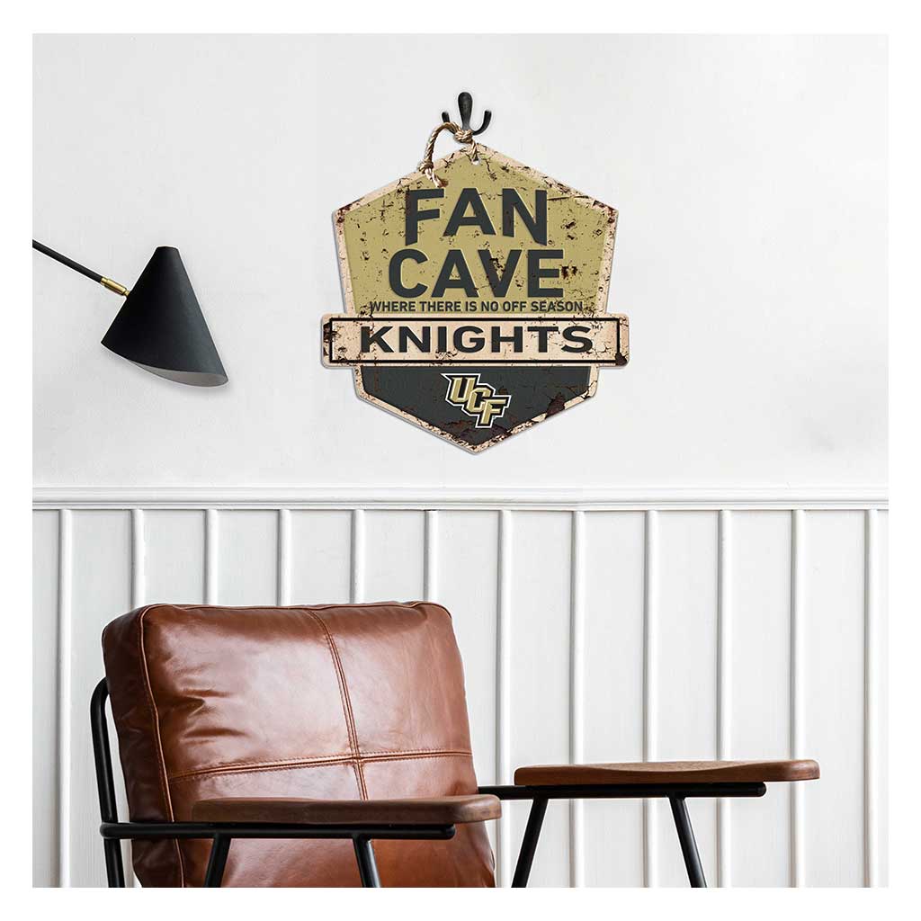 Rustic Badge Fan Cave Sign Central Florida Knights