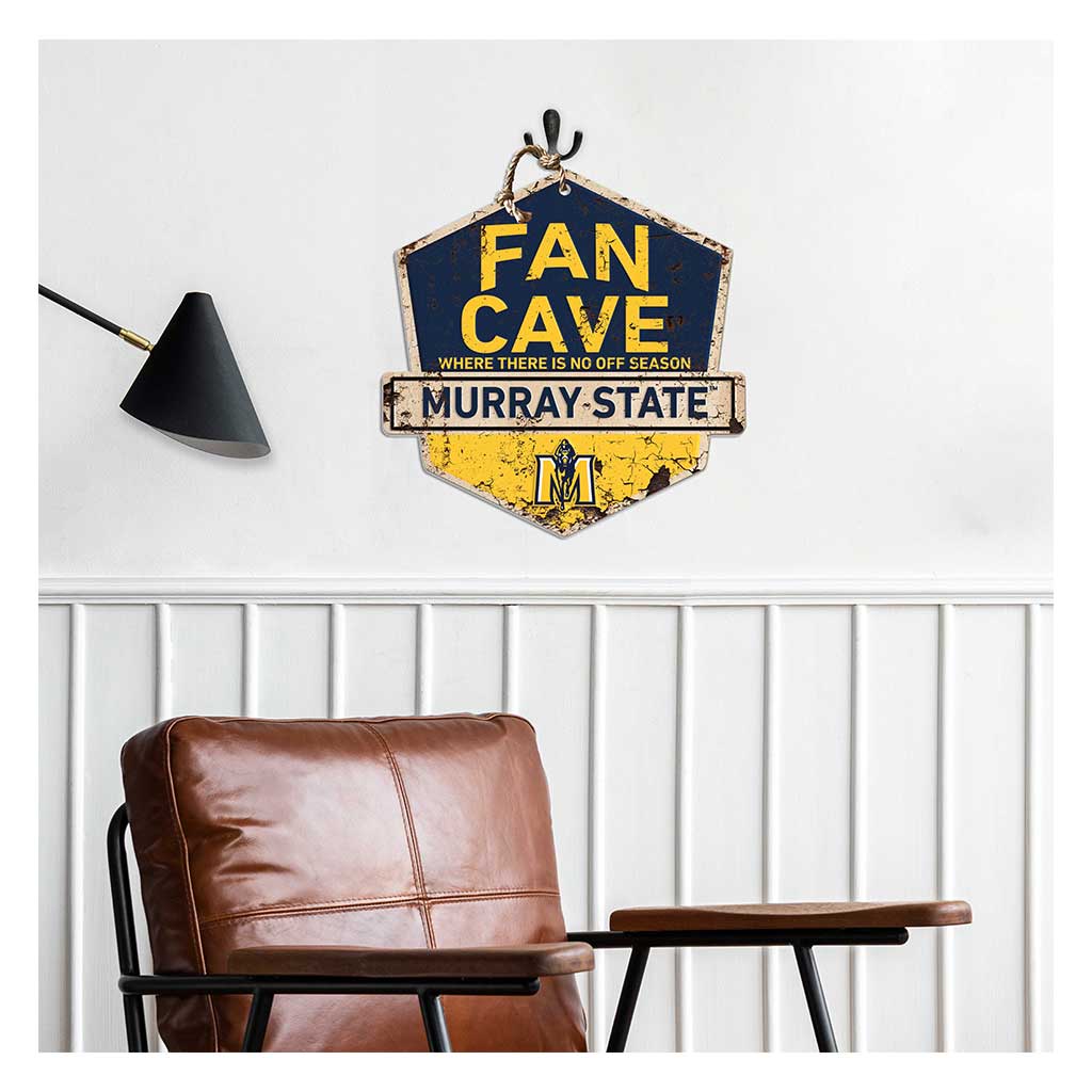 Rustic Badge Fan Cave Sign Murray State Racers