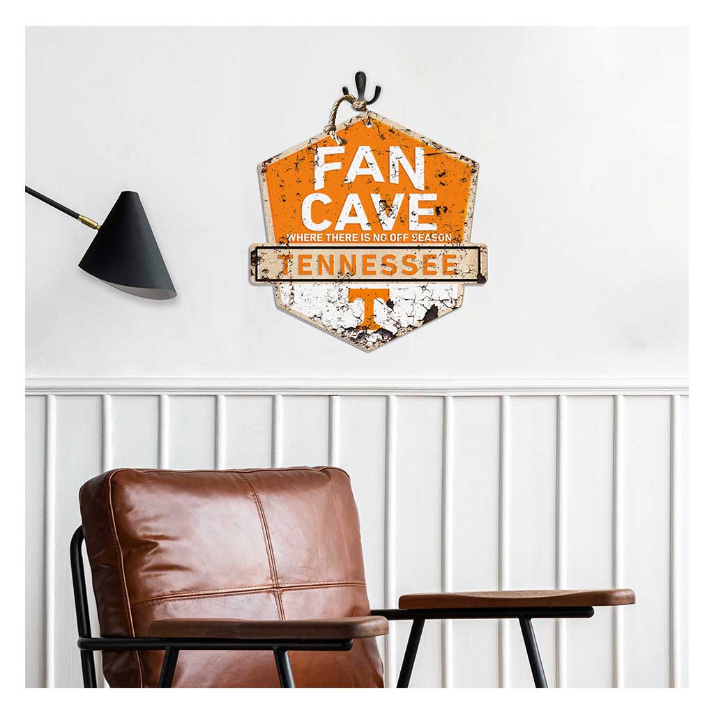 Rustic Badge Fan Cave Sign Tennessee Volunteers