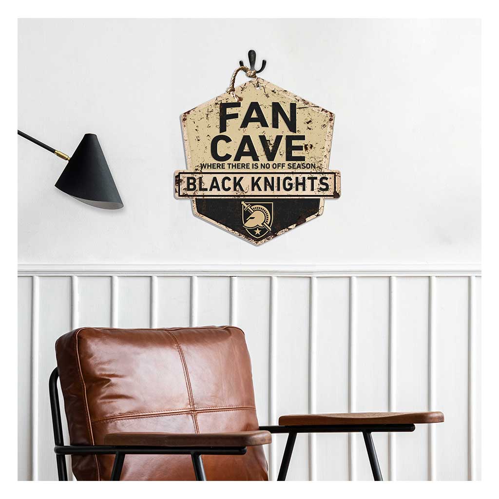 Rustic Badge Fan Cave Sign West Point Black Knights