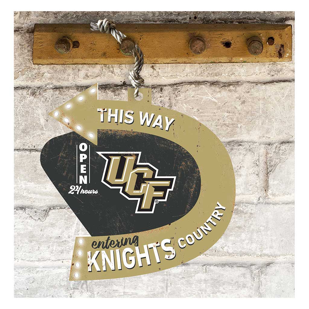 Arrow Sign This Way Central Florida Knights