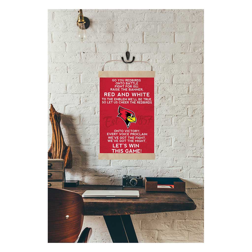 Illinois State Redbirds 3' X 5' Flag W/Grommets