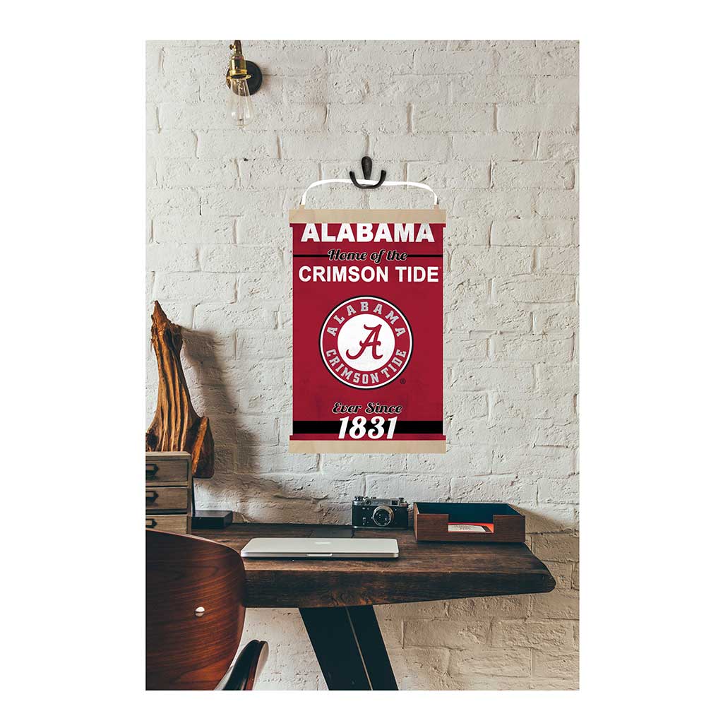 Reversible Banner Sign Home of the Alabama Crimson Tide