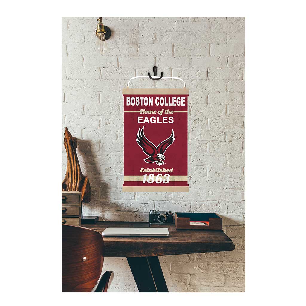Reversible Banner Sign Home of the Boston College Eagles
