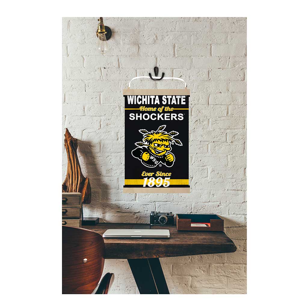 Reversible Banner Sign Home of the Wichita State Shockers