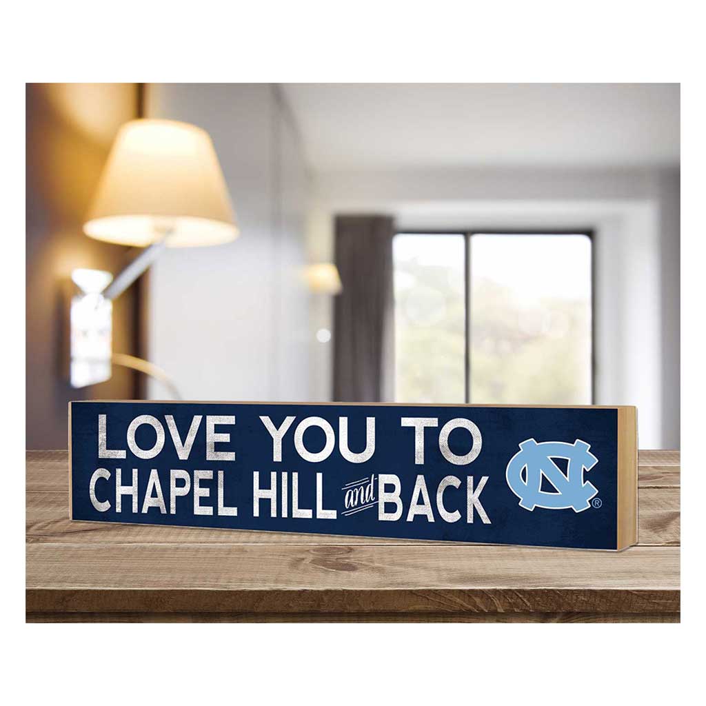 3x13 Block Love you to North Carolina Chapel Hill Tar Heels