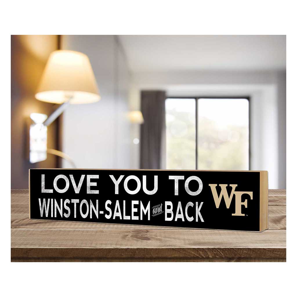 3x13 Block Love you to Wake Forest Demon Deacons