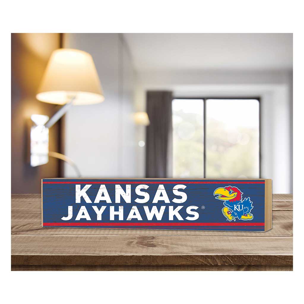 3x13 Block Team Spirit Block Kansas Jayhawks