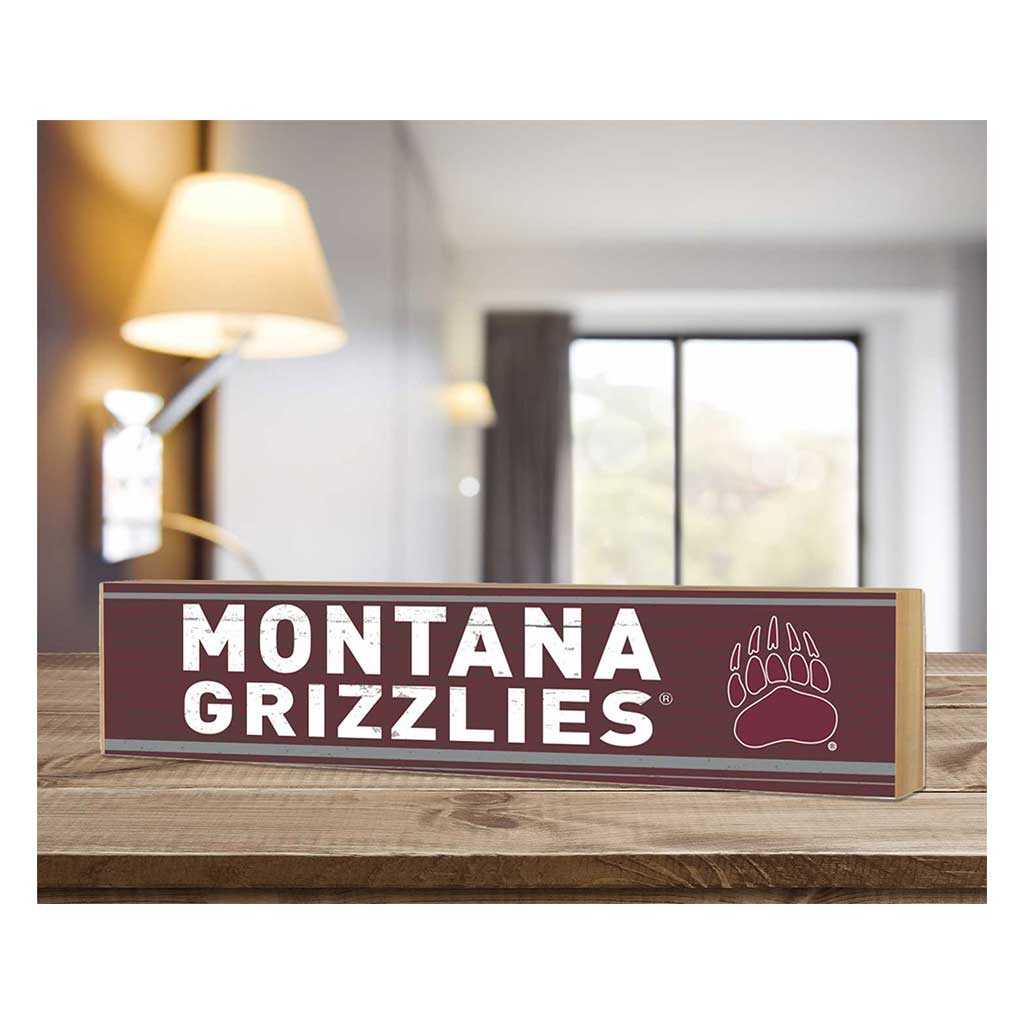 3x13 Block Team Spirit Montana Grizzlies