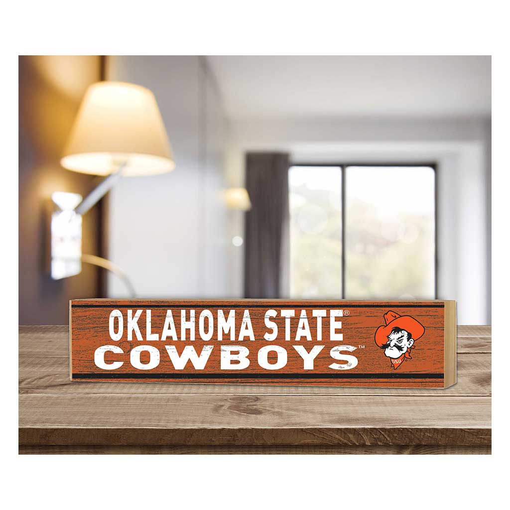 3x13 Block Team Spirit Block Oklahoma State Cowboys