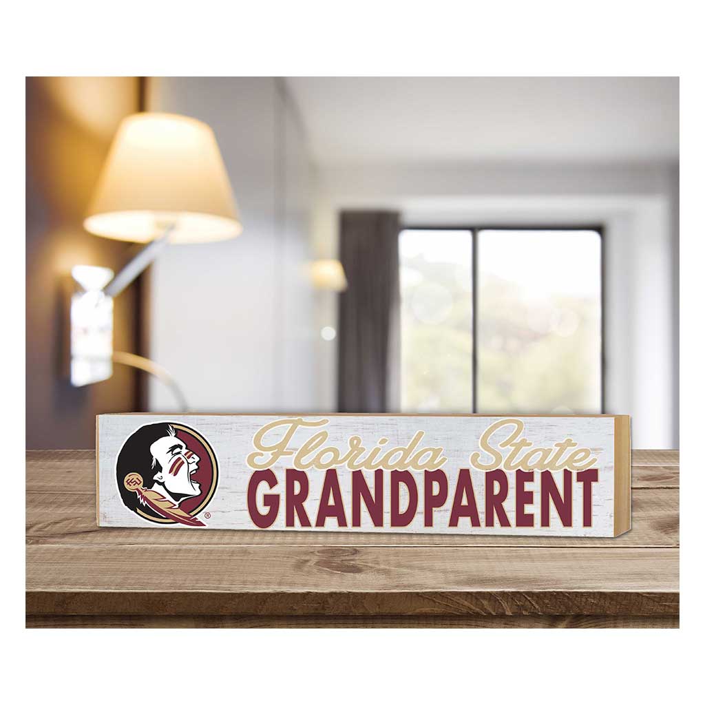 3x13 Block Weathered Grandparent Florida State Seminoles