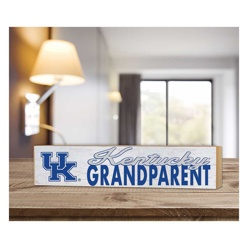 3x13 Block Weathered Grandparent Kentucky Wildcats