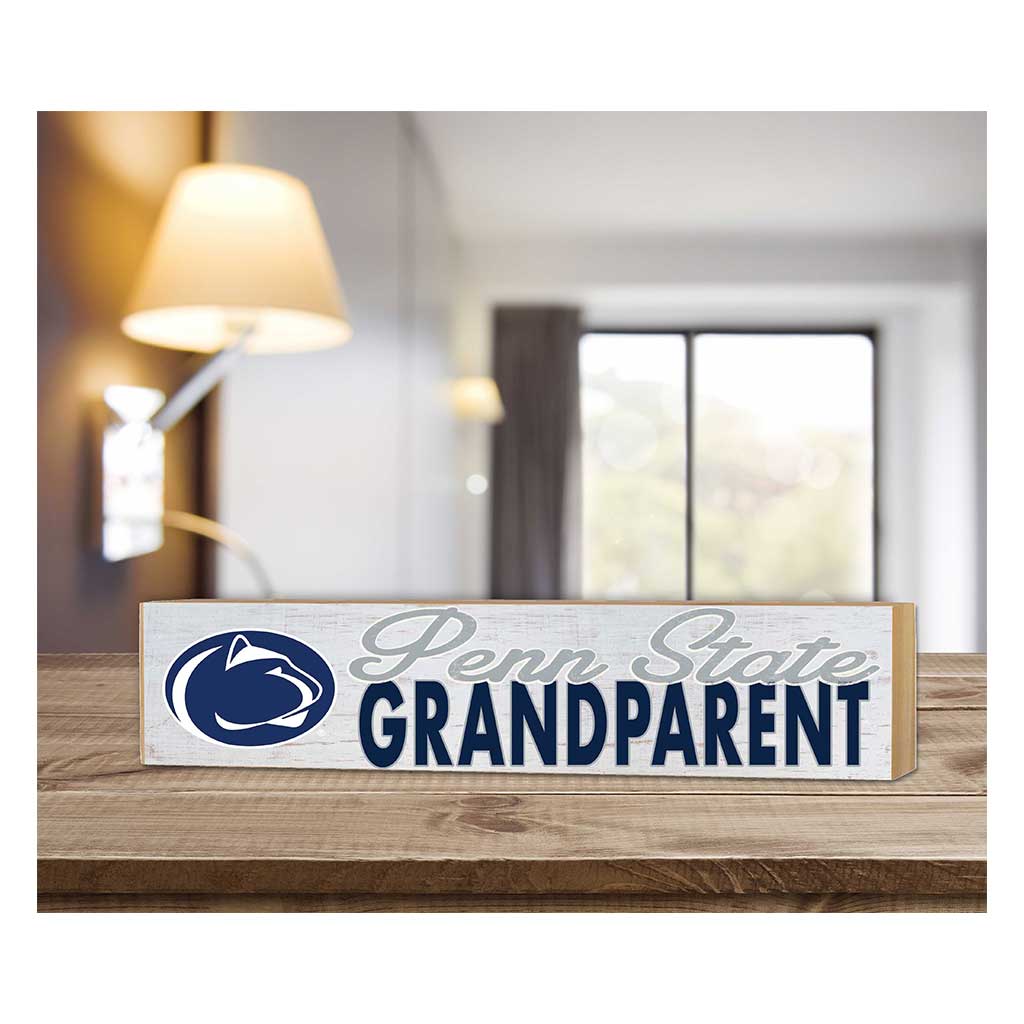 3x13 Block Weathered Grandparent Penn State Nittany Lions