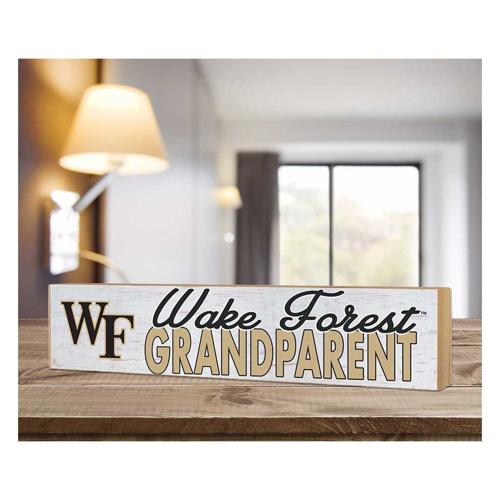 3x13 Block Weathered Grandparent Wake Forest Demon Deacons