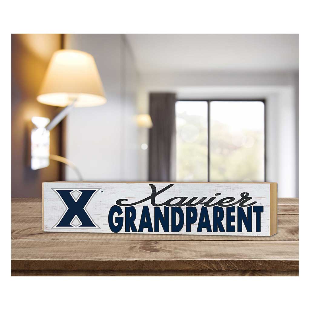 3x13 Block Weathered Grandparent Xavier Ohio Musketeers