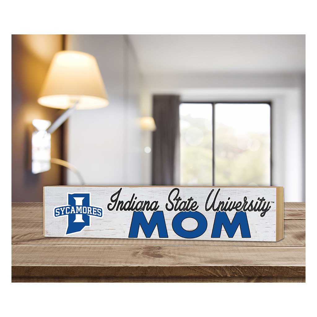 3x13 Block Weathered Mom Indiana State Sycamores