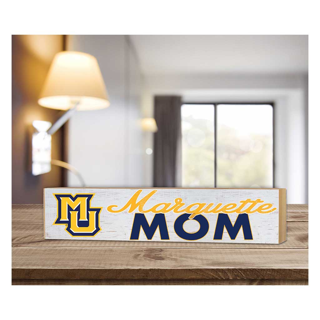 3x13 Block Weathered Mom Marquette Golden Eagles