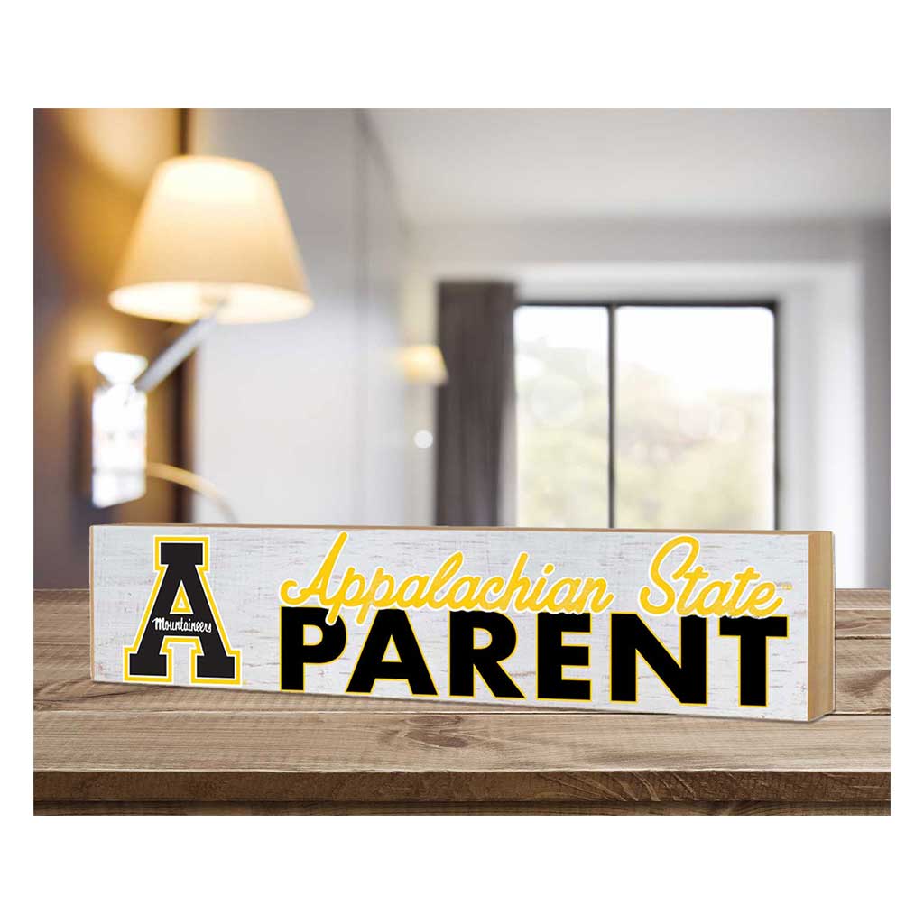 3x13 Block Weathered Parents Appalachian State Mountaineers