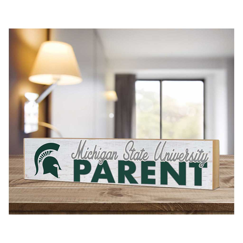 3x13 Block Weathered Parents Michigan State Spartans