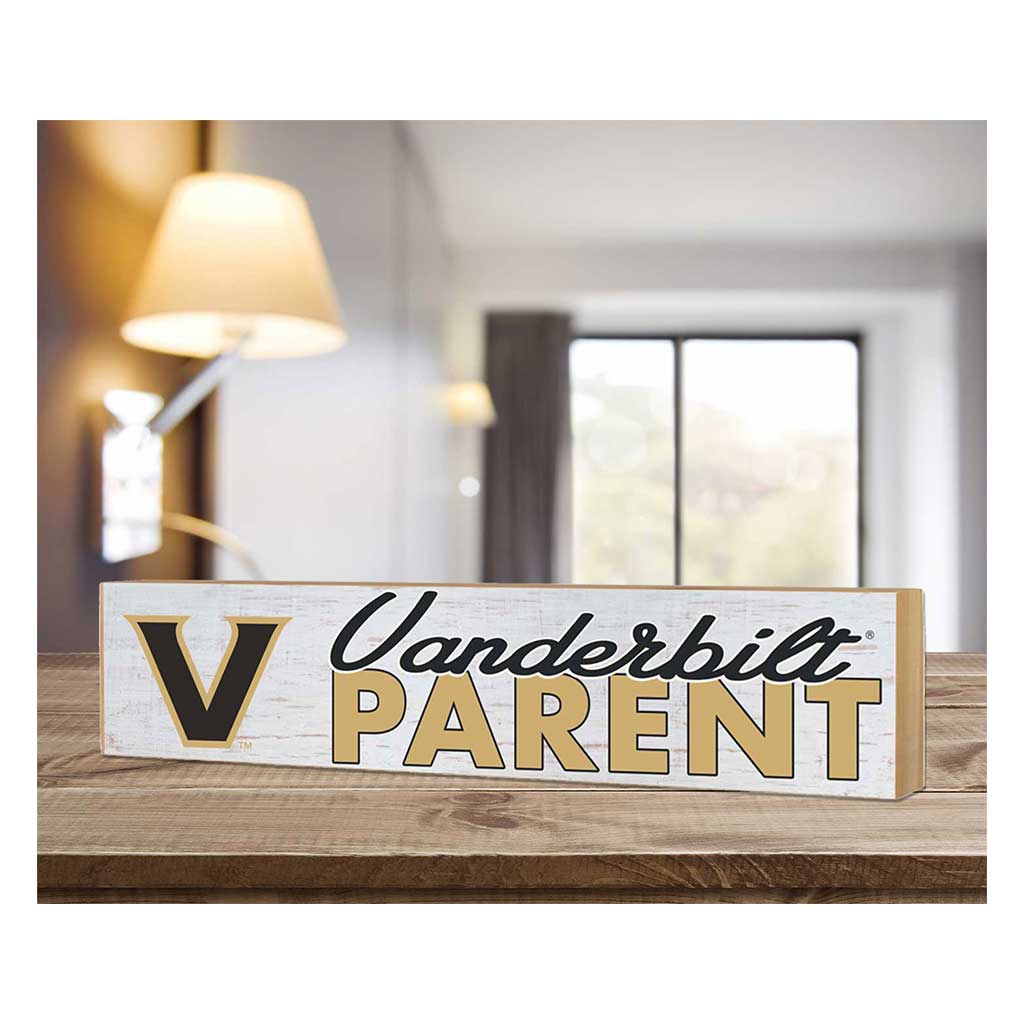 3x13 Block Weathered Parents Vanderbilt Commodores