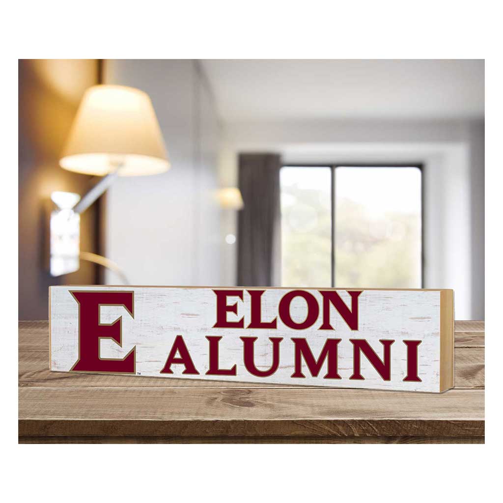 3x13 Block Team Logo Alumni Elon Phoenix