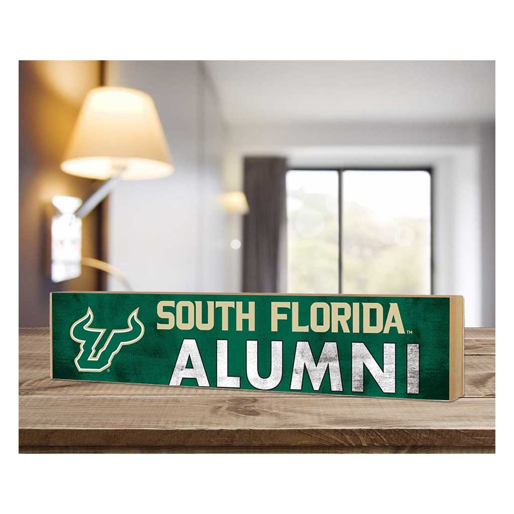 3x13 Block Team Logo Alumni South Florida Bulls
