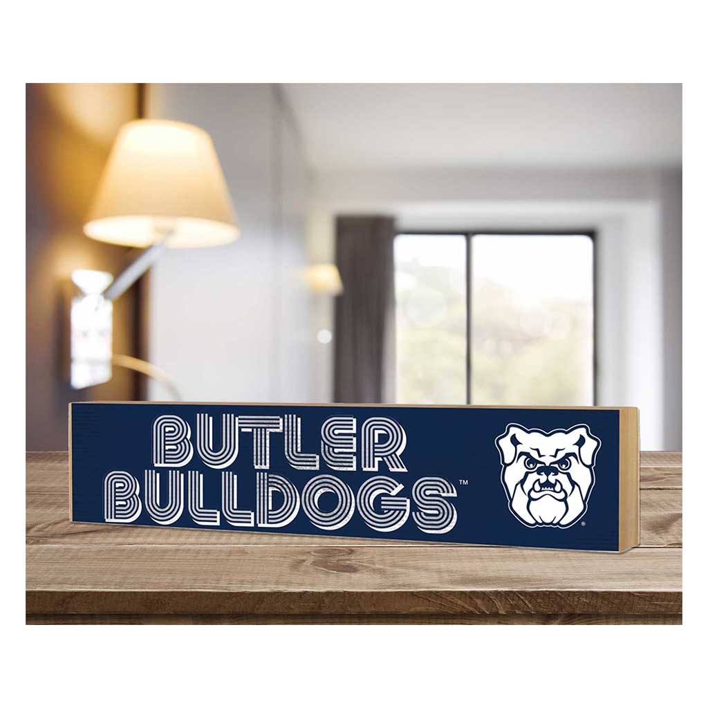 3x13 Block Good Vibes Team Butler Bulldogs