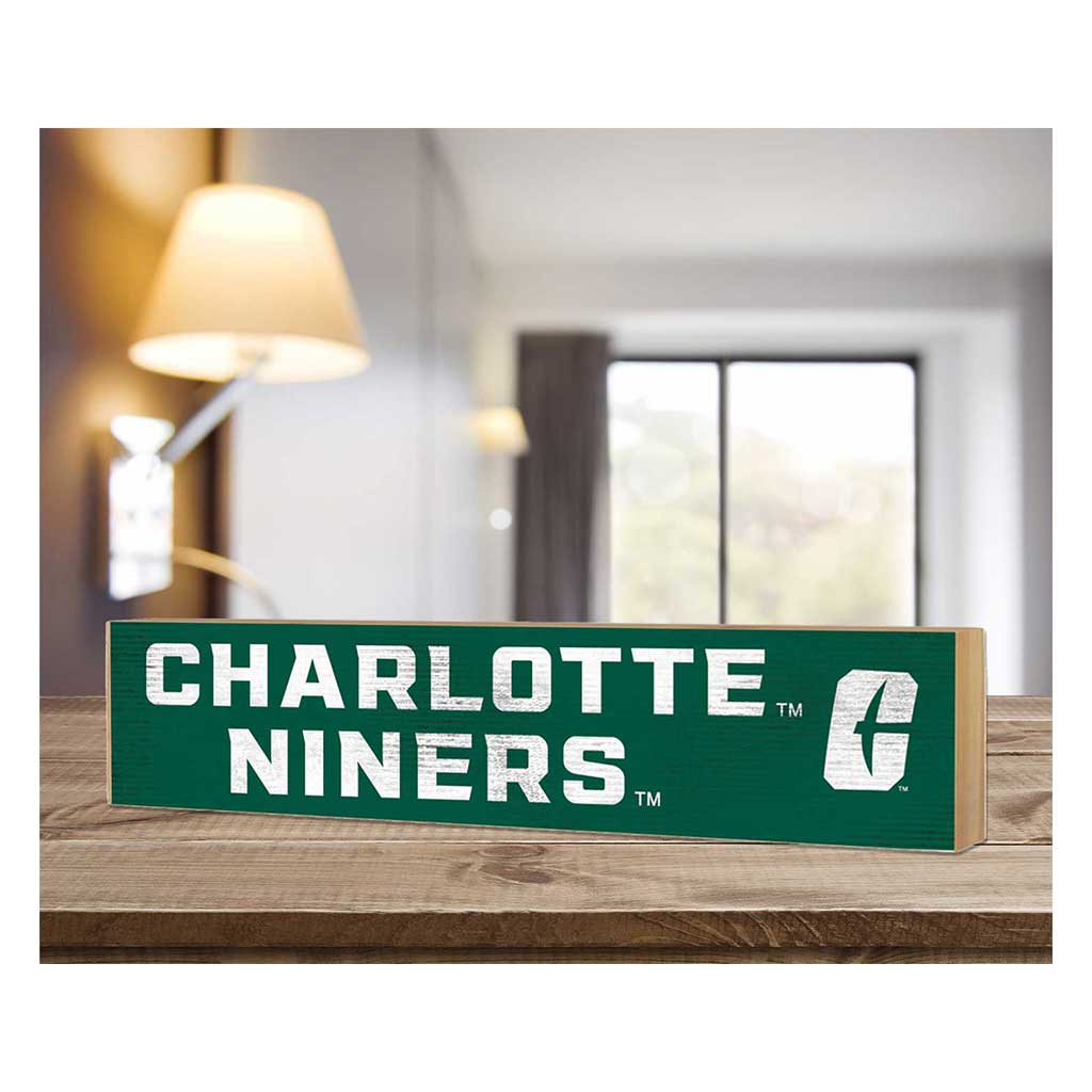 3x13 Block Good Vibes Team North Carolina Charlotte 49ers