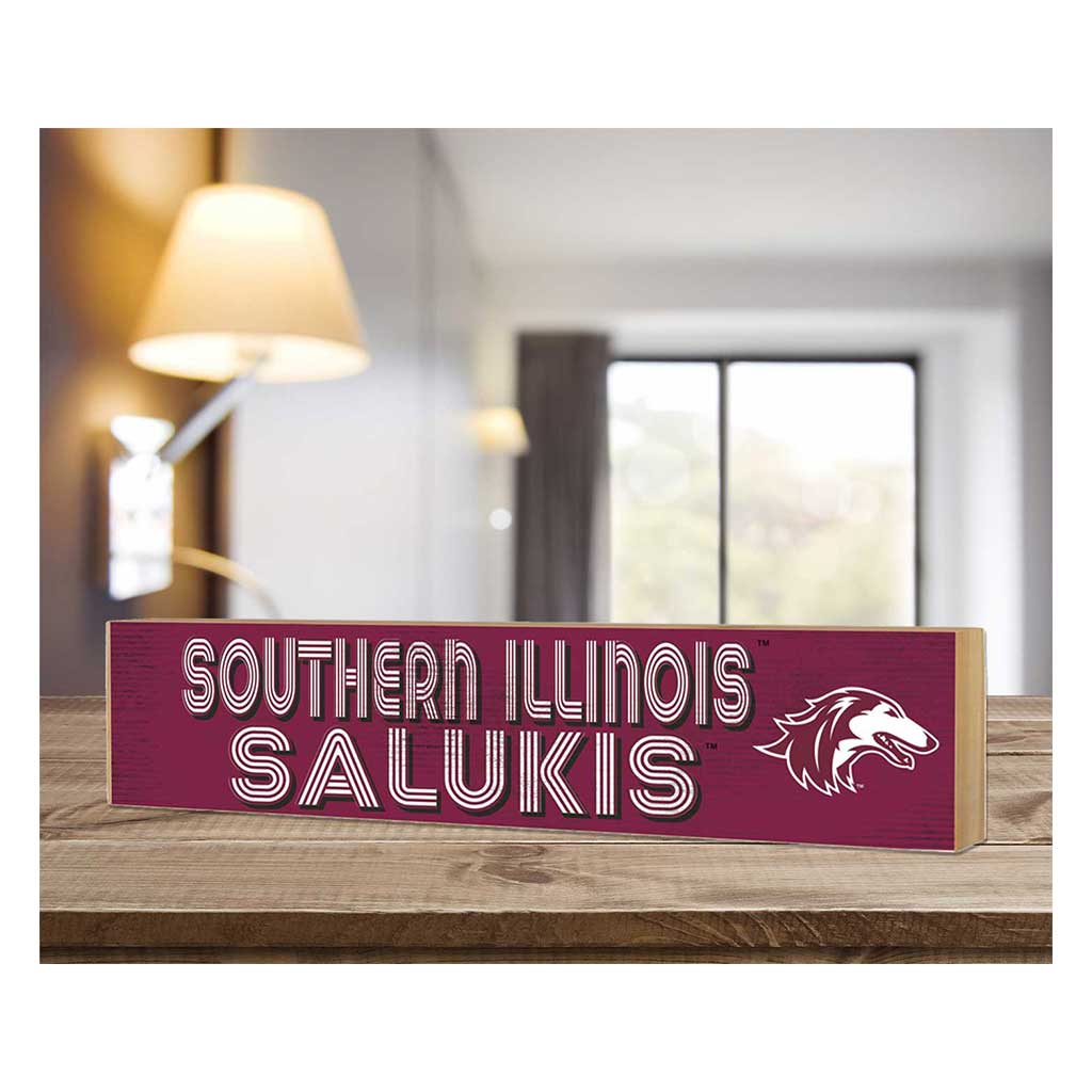 3x13 Block Good Vibes Team Southern Illinois Salukis