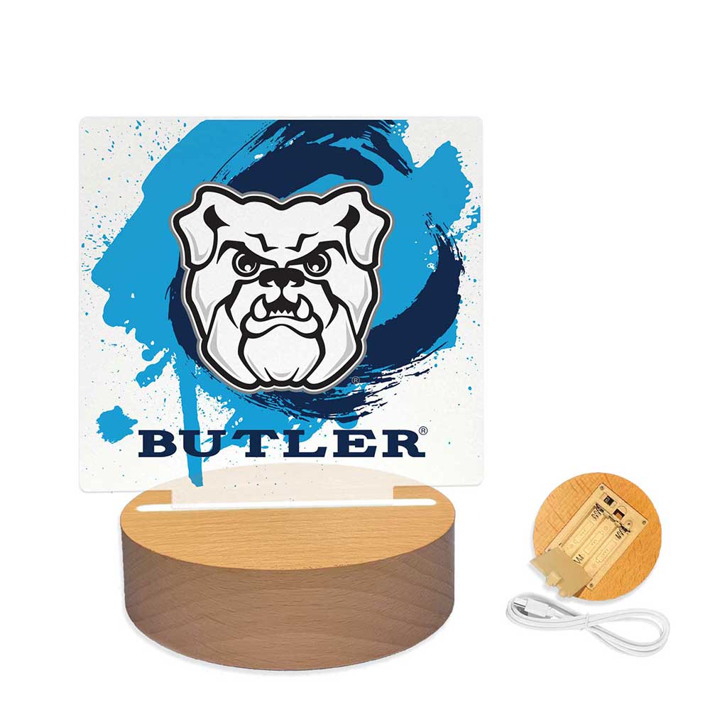 Paint Splash Acrylic Light Up Bundle Butler Bulldogs