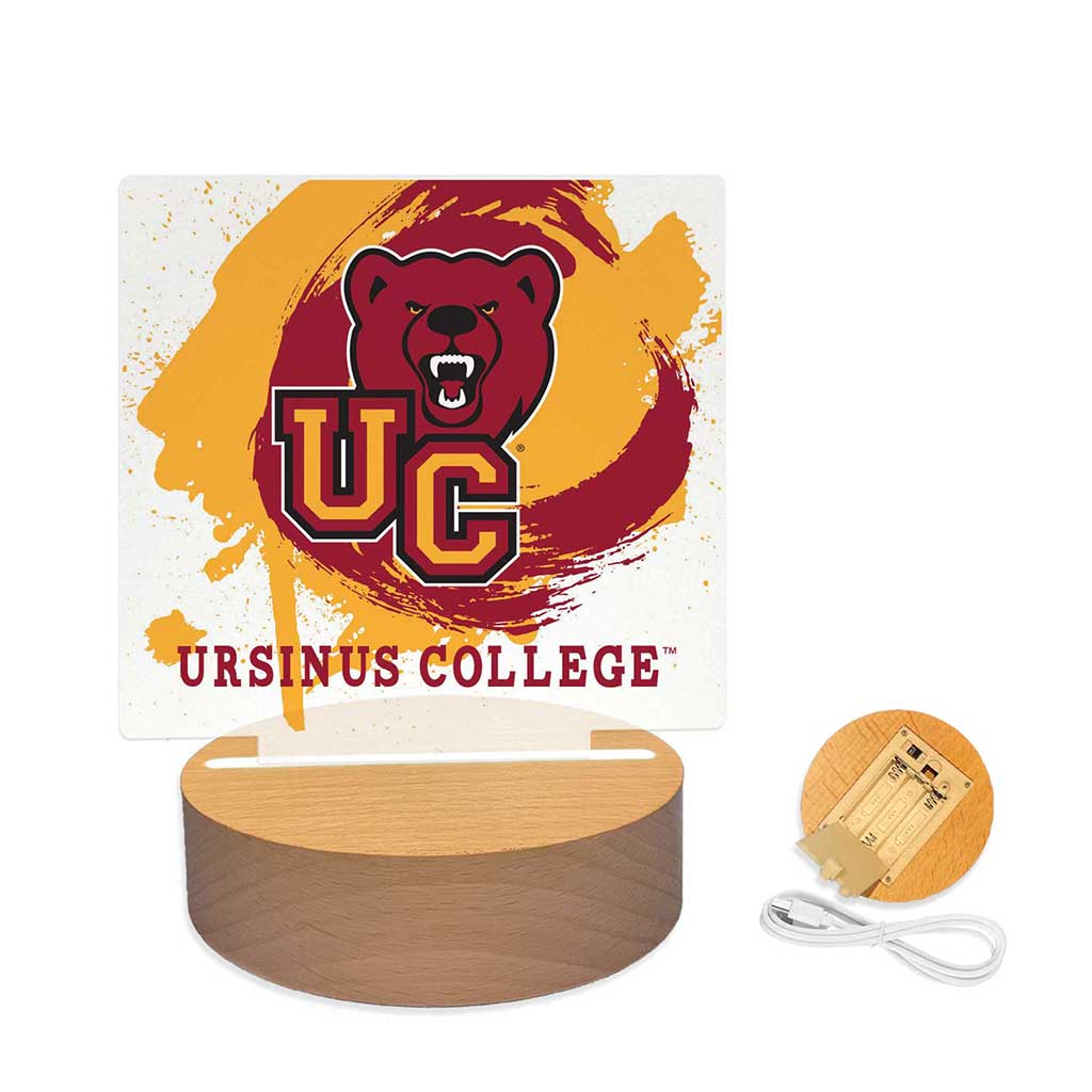 Paint Splash Acrylic Light Up Bundle Ursinus College Bears