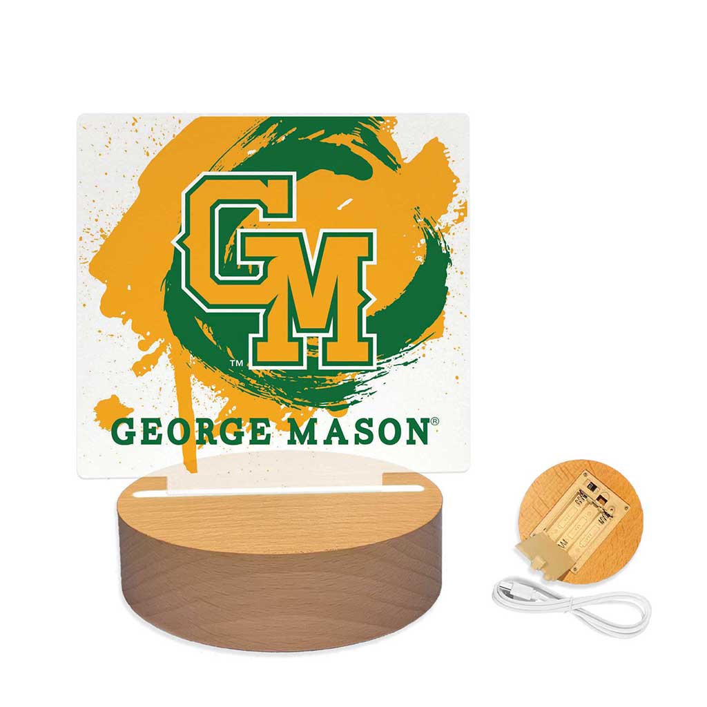 Paint Splash Acrylic Light Up Bundle George Mason Patriots