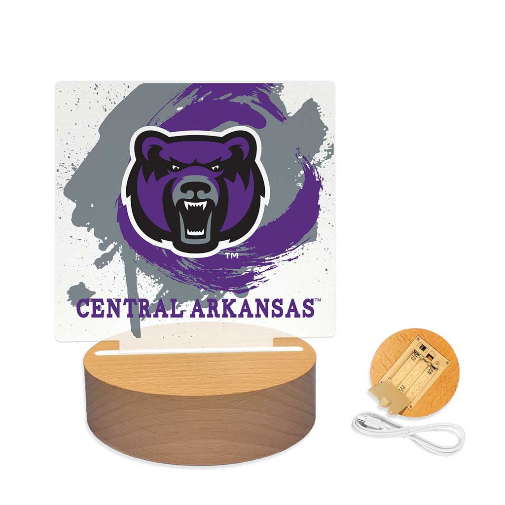 Paint Splash Acrylic Light Up Bundle University of Central Arkansas Bears
