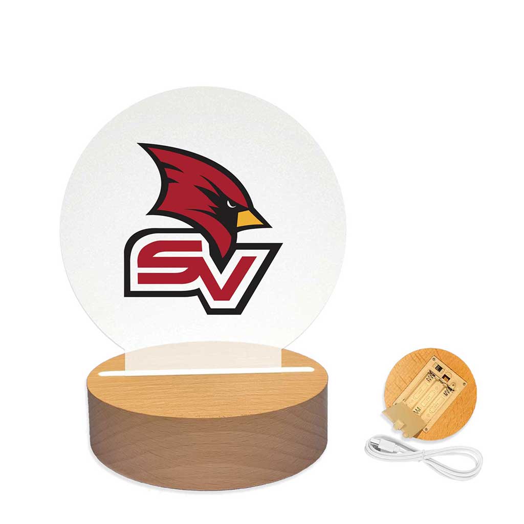 Team Logo Acrylic Light Up Bundle Saginaw Valley State University Cardinals