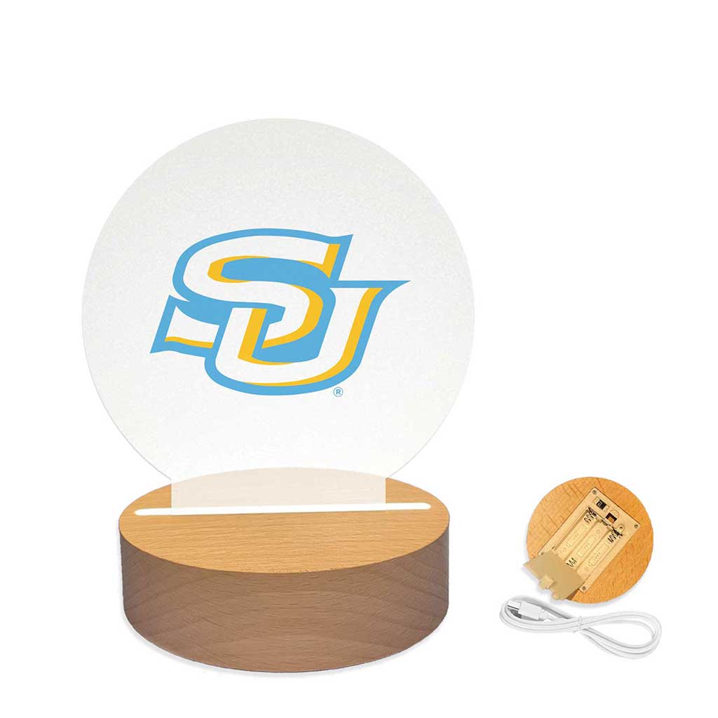 Team Logo Acrylic Light Up Bundle Southern University Jaguars