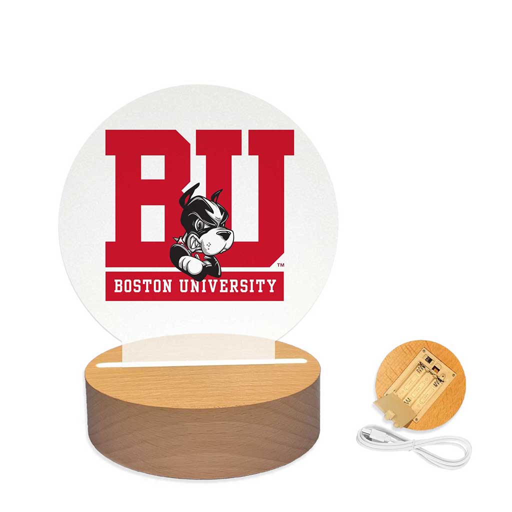 Team Logo Acrylic Light Up Bundle Boston University Terriers