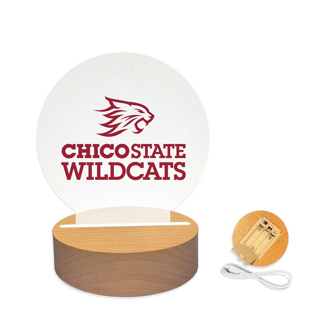 Team Logo Acrylic Light Up Bundle California State University - Chico Wildcats