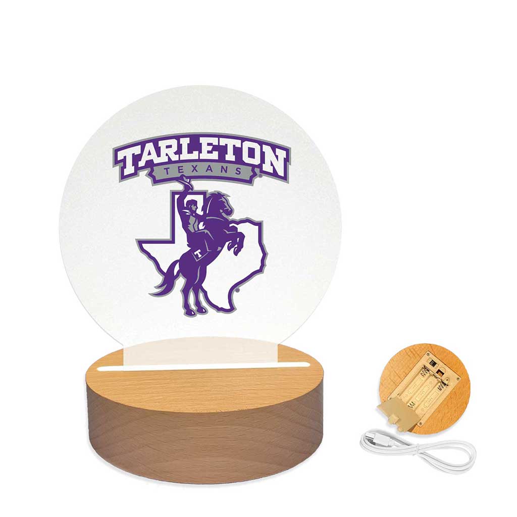 Team Logo Acrylic Light Up Bundle Tarleton State University Texans