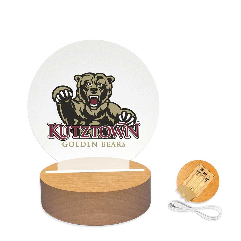 Team Logo Acrylic Light Up Bundle Kutztown Golden Bears