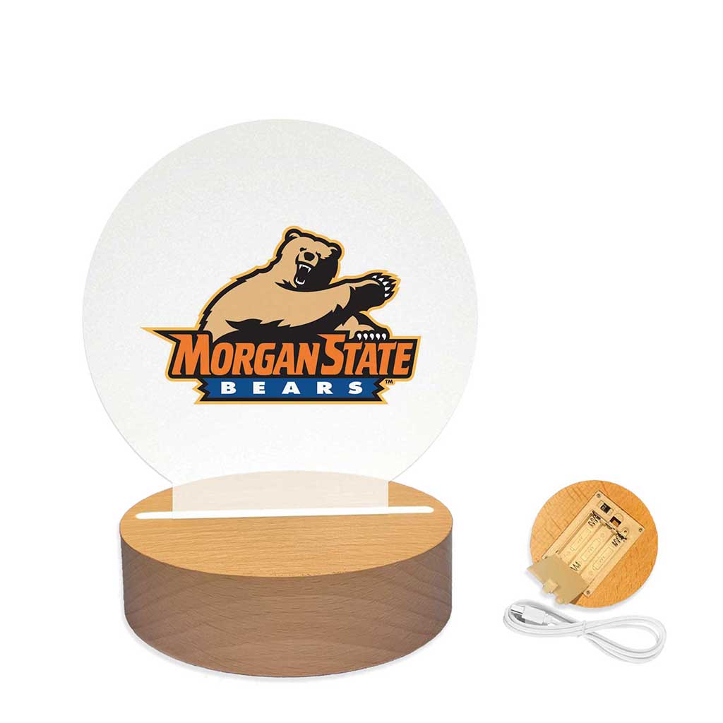 Team Logo Acrylic Light Up Bundle Morgan State Bears