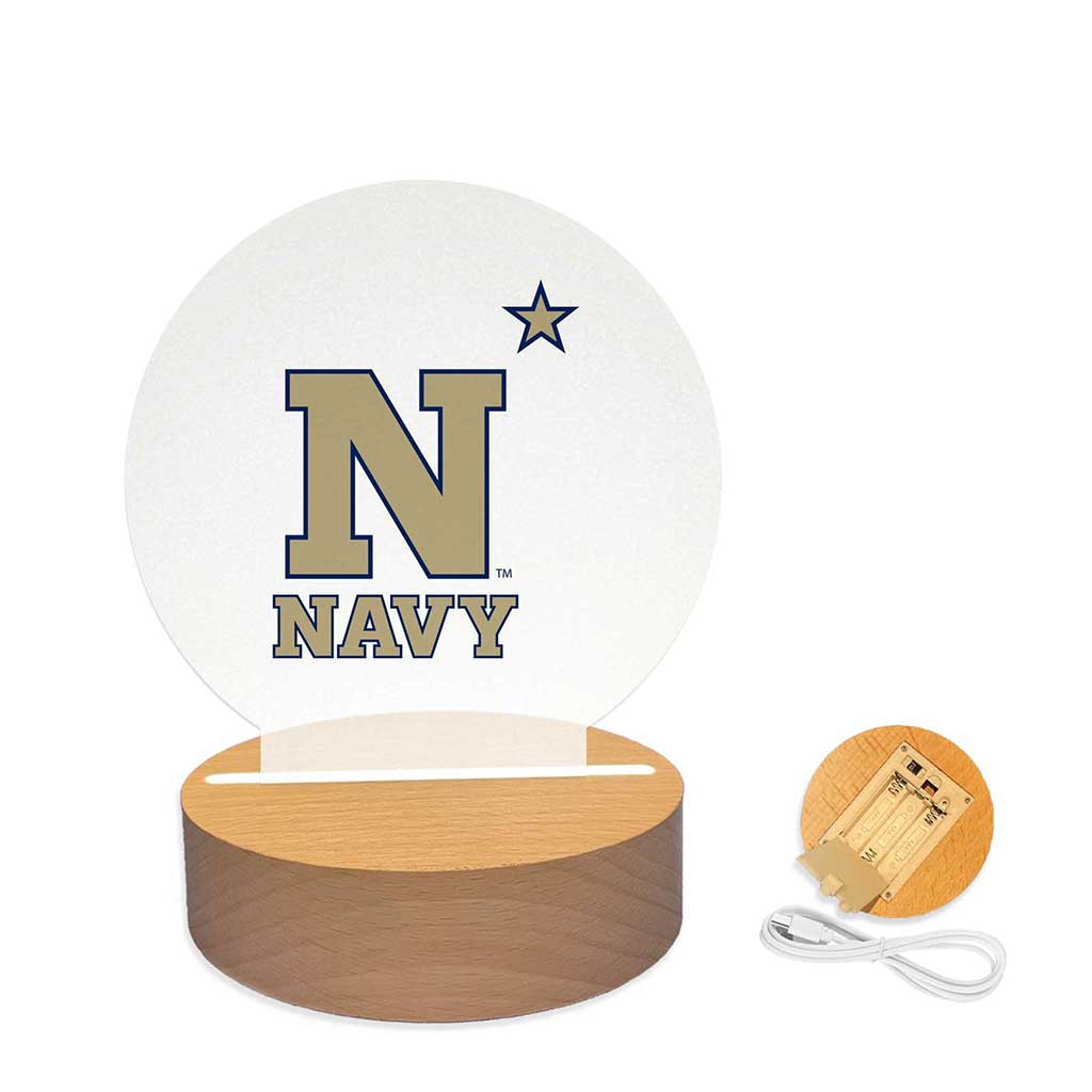Team Logo Acrylic Light Up Bundle Naval Academy Midshipmen
