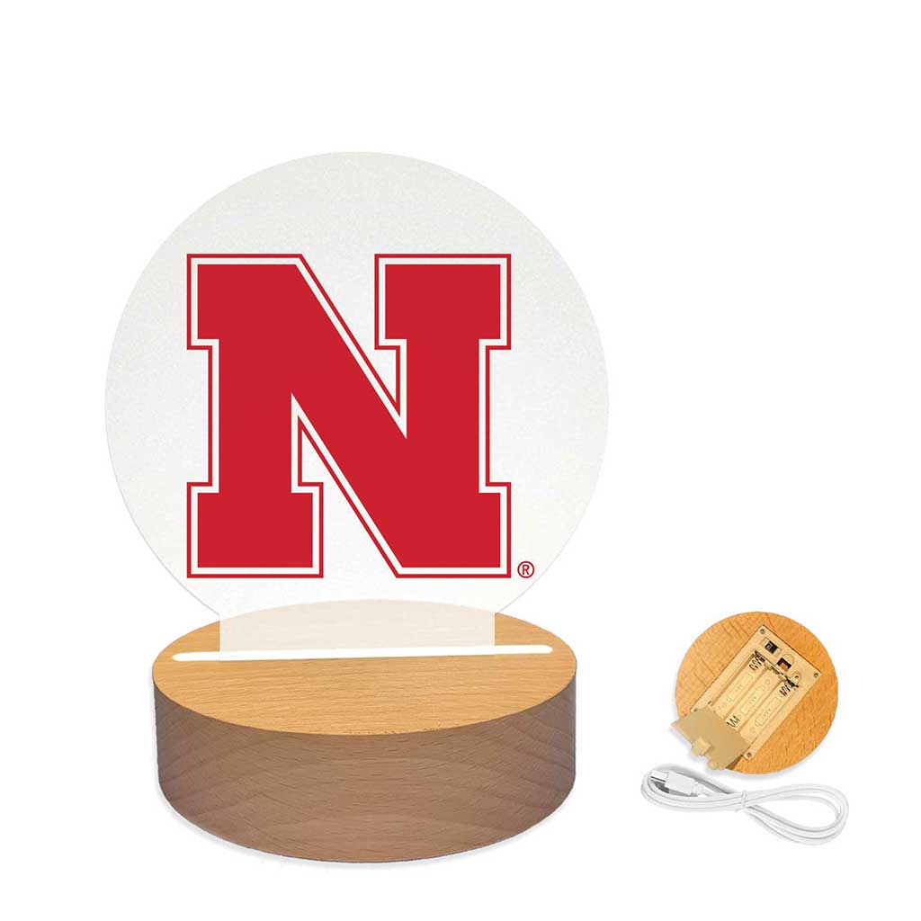 Team Logo Acrylic Light Up Bundle Nebraska Cornhuskers
