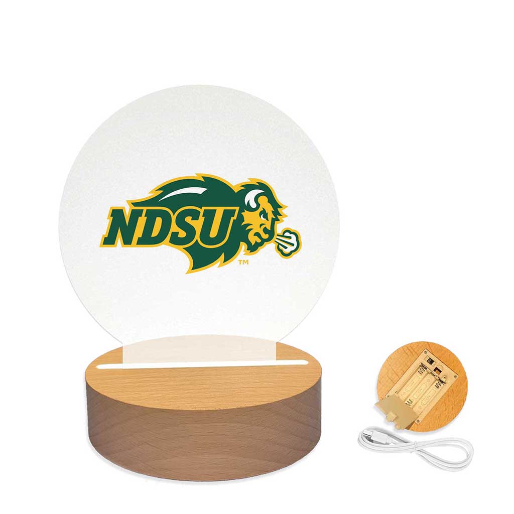 Team Logo Acrylic Light Up Bundle North Dakota State Bison