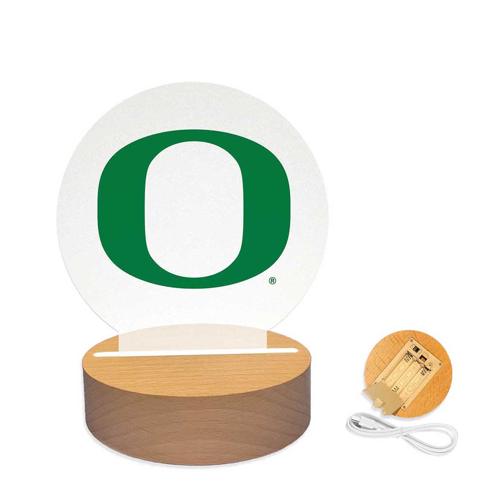 Team Logo Acrylic Light Up Bundle Oregon Ducks