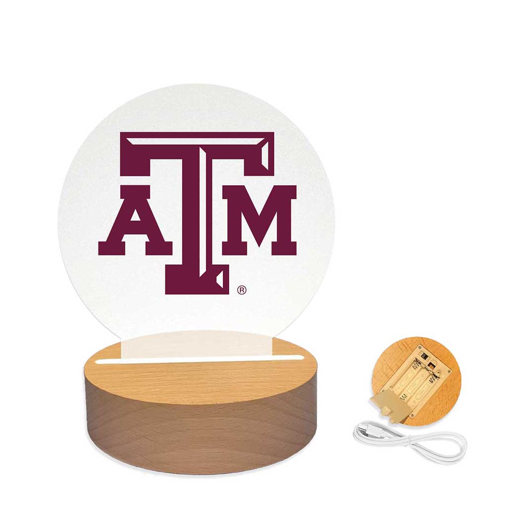 Team Logo Acrylic Light Up Bundle Texas A&M Aggies