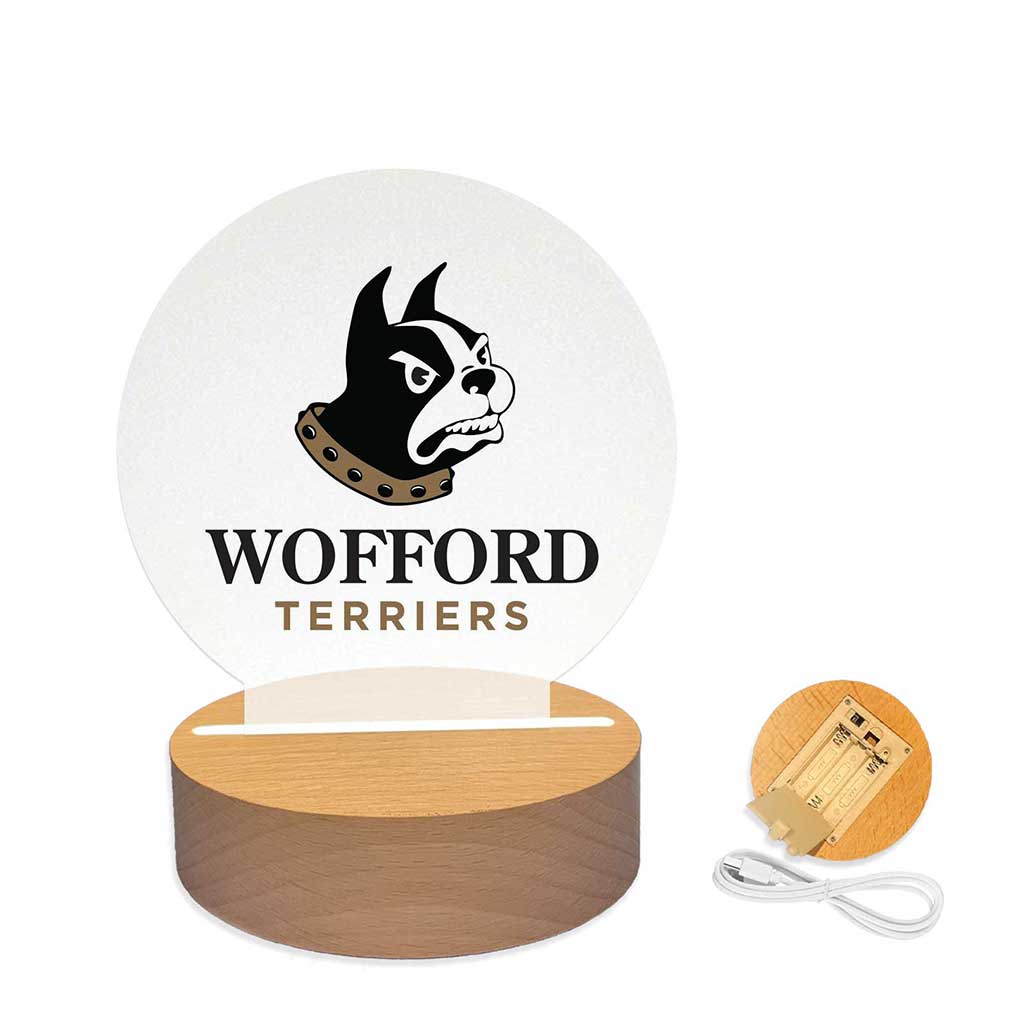 Team Logo Acrylic Light Up Bundle Wofford College Terriers
