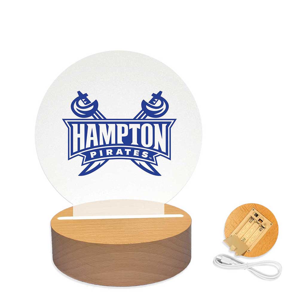 Team Logo Acrylic Light Up Bundle Hampton Pirates